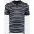 Commander flag Polo korte mouw Blauw 3-Knopf-Polo-Shirt, 1/2 Arm 214008263/642