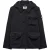 Weekend Offender Heren Harporcrate Hooded Jacket (Zwart)