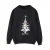 Harry Potter Dames/Dames Kerstboom Sweatshirt (Zwart)