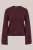 WE Fashion – Dames trui – Regular fit – Aubergine – Livaeco™ Viscose –