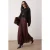 Trendyol Modest Dames Bruin Effen Maxi Modest Rokken