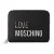 Love Moschino Portemonnee ‘Bold Love’  zwart / zilver