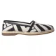 Geometrische Canvas Espadrilles