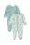 MINOTI Rompertje/body  beige / mintgroen / zwart
