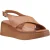 Hush Puppies Bex Wedge Nubuck Dames Tan Wedges