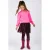 B.Nosy korte rok met pailletten donkerrood