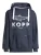 salzhaut Sweatshirt ‘Heff’  donkerblauw / wit