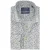 Ledub overhemd Modern Fit New blauw geprint katoen