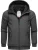 Ragwear Functionele jas ‘Stewie’  antraciet