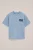 WE Fashion – Jongens T-shirt met print – Oversized – IJsblauw – Katoen –
