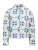 ONLY Tussenjas ‘ONLBIANA’  lichtblauw / donkerblauw / wit