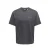 ONLY & SONS relaxed T-shirt met backprint antraciet