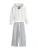 Superdry Set  lichtgrijs / wit