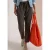 Mid Waist Slim Leg Hose in casual pasvorm