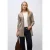 Street One Dames Vest met rolrand in Beige
