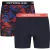 Petrol Industries – Heren 2-pack boxershorts Coral – Blauw