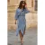 Freebird denim blousejurk blauw