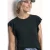 Street One Dames Top met ronde hals en volants in Groen