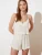 Trendyol Korte pyjama  pastelgroen / wit