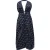Diane Von Furstenberg Zen Leyland Halter Jurk in Multicolore Zijde