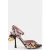Moschino Goatskin Sandals Brown