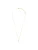 Lucardi Ketting ‘Chic’  goud / transparant