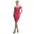 Strakke damesjurk Goddiva Knot Twist