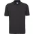 Russell Heren 100% Katoenen Korte Mouw Poloshirt (Zwart)
