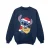 Disney Meisjes Lilo And Stitch Kerstmis Love Biscuit Sweatshirt (Marineblauw)