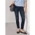 Jeans met Mid Waist en Straight Leg pijpen in Slim Fit
