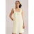 WE Fashion zomerjurk lichtgeel