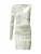 Nasty Gal Jurk  kaki / wit