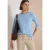 Shirt met 3/4-mouwen en ronde hals in effen kleur