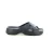 Cl Womens Cross Strap Blk Slippers