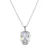 Halsketting Skull met Swarovski-kristallen