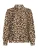 b.young Blouse ‘BYIHAMMA’  lichtbeige / cappuccino / donkerbruin