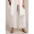 Yest Curve straight high waist broek broderie wit