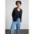 Street One Dames Korte blazer in Blauw
