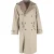 Balenciaga omkeerbare trenchcoat van beige katoen