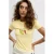 JJXX T-shirt lichtgeel