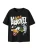 NAME IT Shirt ‘NKMALFI MARVEL’  lichtgeel / donkerrood / zwart / wit