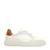 Manfield leren sneakers wit