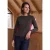 Shirt met lange mouwen en colorblock-details
