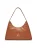 Schoudertas met strass-logo