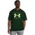 Under Armour Heren Logo Zwaargewicht Los T-shirt (Groen)