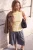 TRENDYOLMİLLA Dames Geel Effen Lang Getailleerd Blouses