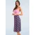 Holly Carmen rok in blauw en roze