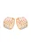 faina Oorbellen  rose-goud / rosé / wit