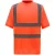 Yoko Unisex band & brace high-vis veiligheid t-shirt voor volwassenen