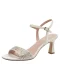 Tamaris Sandalen met riem  wolwit